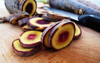purple carrots from Malaga