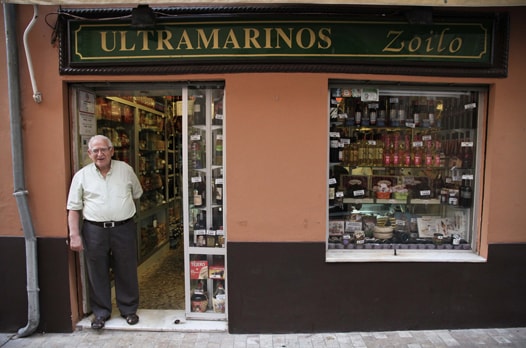 ultramarinos Zoilo in Malaga