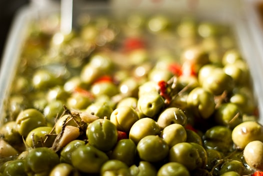 Andalusian pickled olives