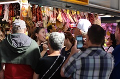 guided walking tour to the market