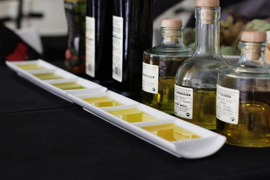 Olive oil tasting