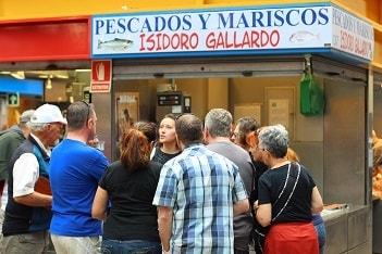 atarazanas market tour and paella class malaga