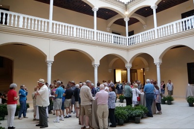 cocktail dani garcia patio picasso museum malaga