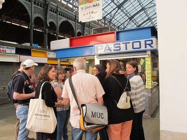 malaga central market group tour