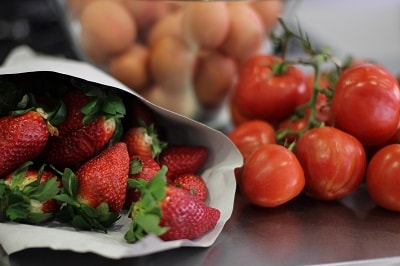 seasonal fruits food market malaga