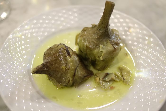 mesón mariano artichokes