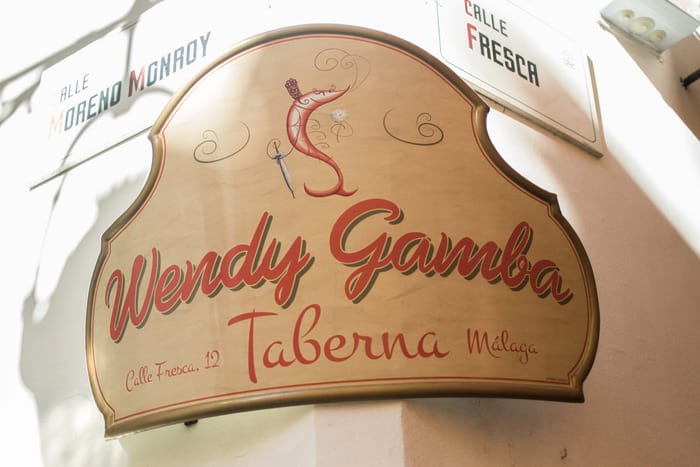 wendy gamba tapas bar malaga