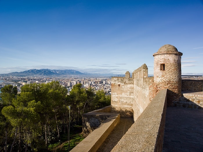 gibralfaro castle malaga