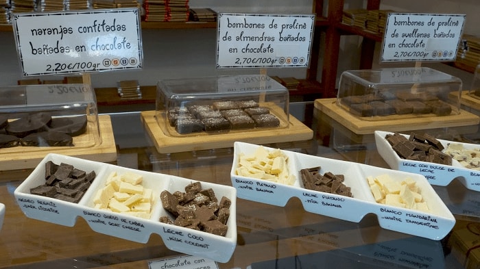 artisan chocolates from granada