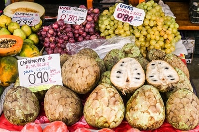 cherimoyas almuñecar granada