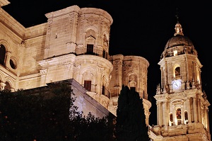 malaga cathedral right side