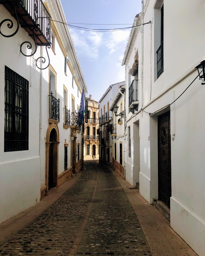 Callejuelas del casco histórico de Ronda