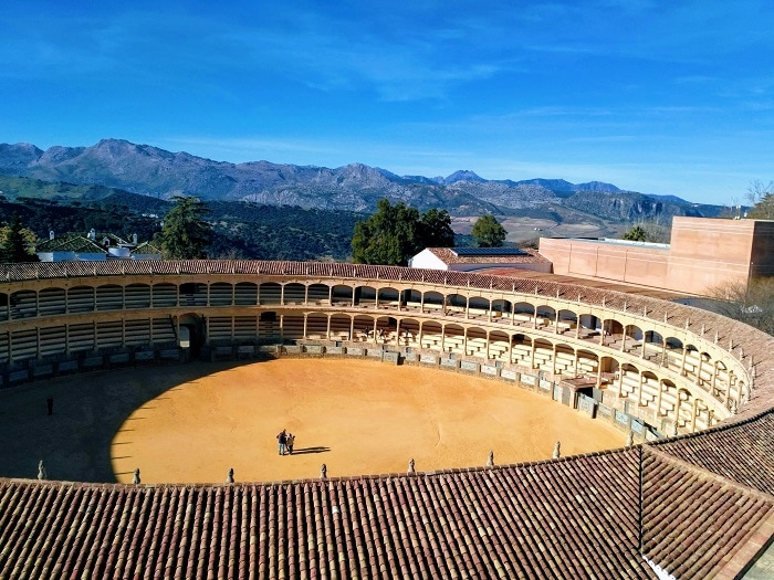 plaza de toros ronda vista terraza hotel catalonia