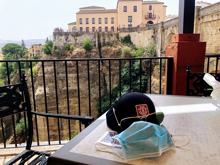 terraza del hotel don miguel ronda