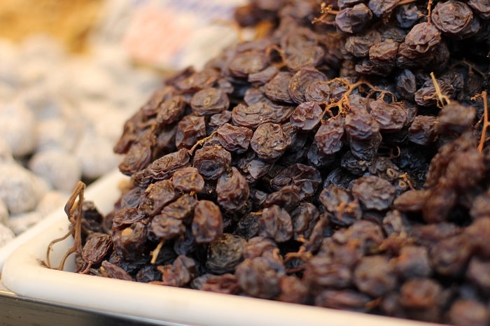 raisins malaga