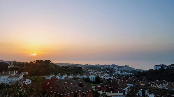 Views over benalmadena Pueblo