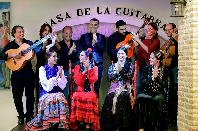 flamenco group seville old town