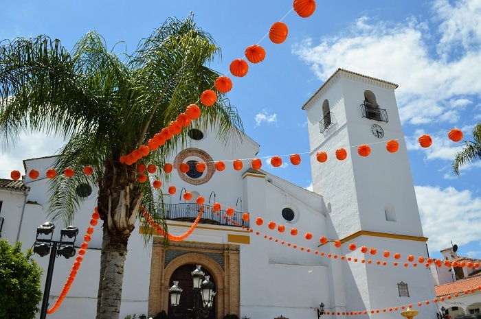 orange party Coín