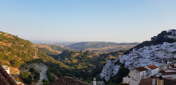 Views from the Hotel Rural Casares, Malaga