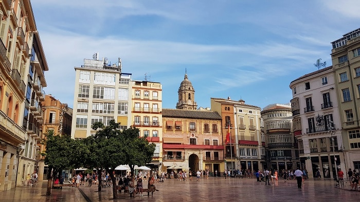 plaza de la constitucion malaga