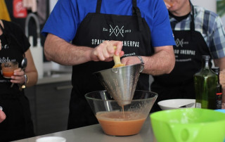 gazpacho making