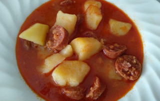 receta de patatas a la riojana