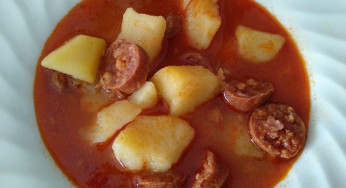 Receta de Patatas con Chorizo. Orgullo Riojano