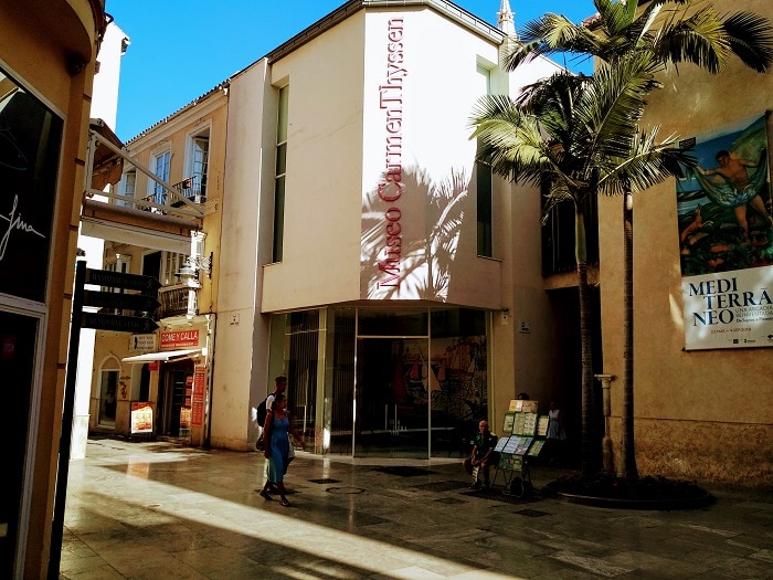 Thyssen shop area Malaga