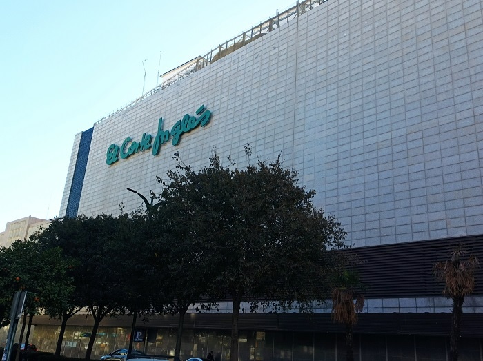 el corte ingles malaga